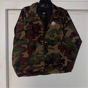 Men’s Large Vans Camouflage Jacket